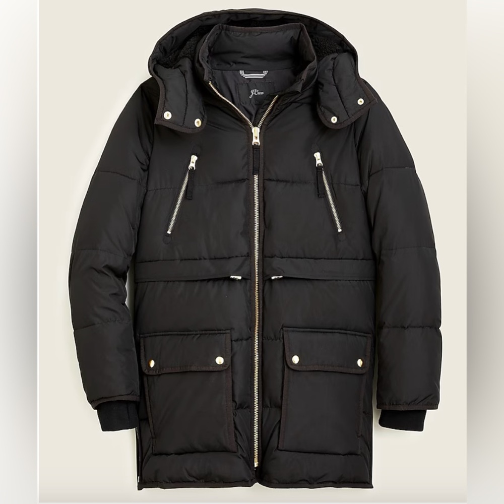 J. Crew Chateau Puffer Jacket